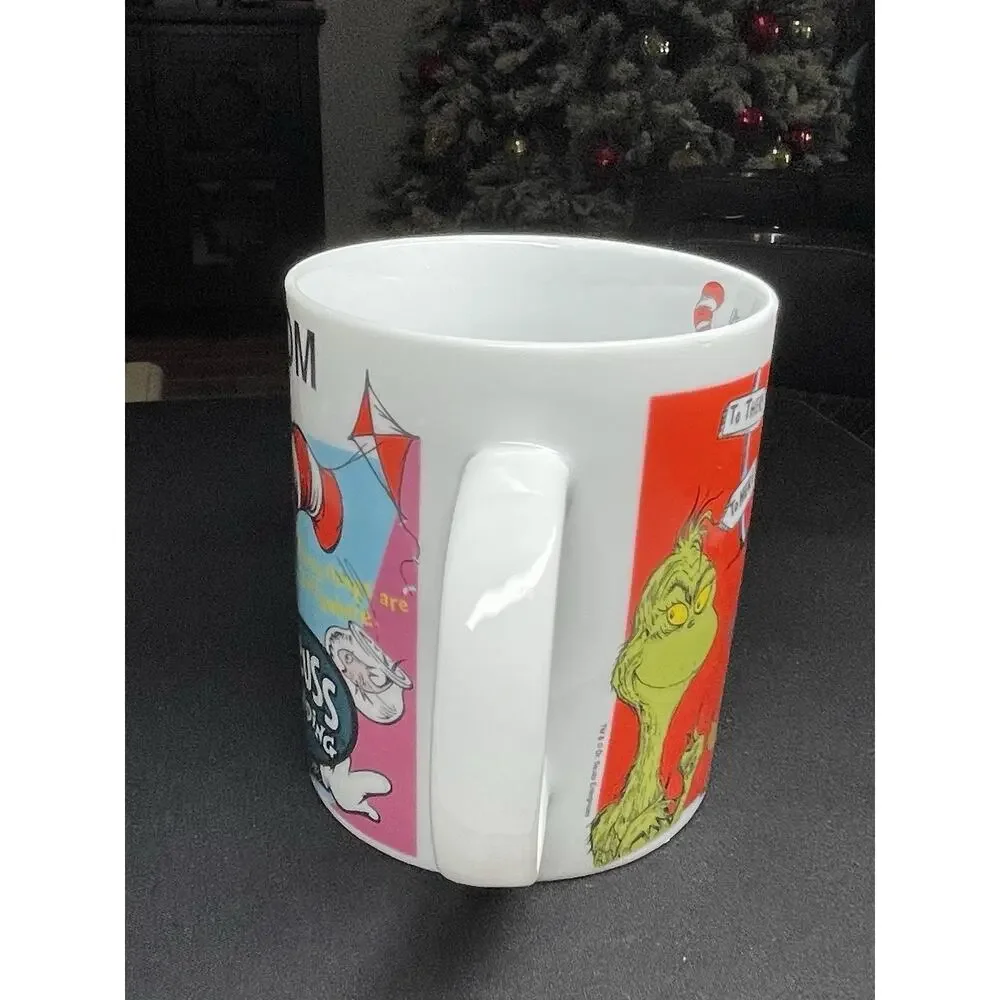 Dr Seuss with Thing 1 & 2 Universal Islands Adventure I Love Mom 12 oz Cup Mug‎